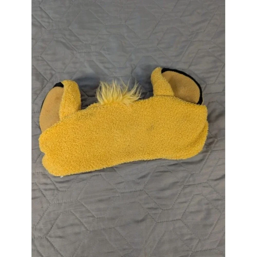 Disney Parks Lion King Simba Plush Spa Makeup Headband Yellow Ears Tufts